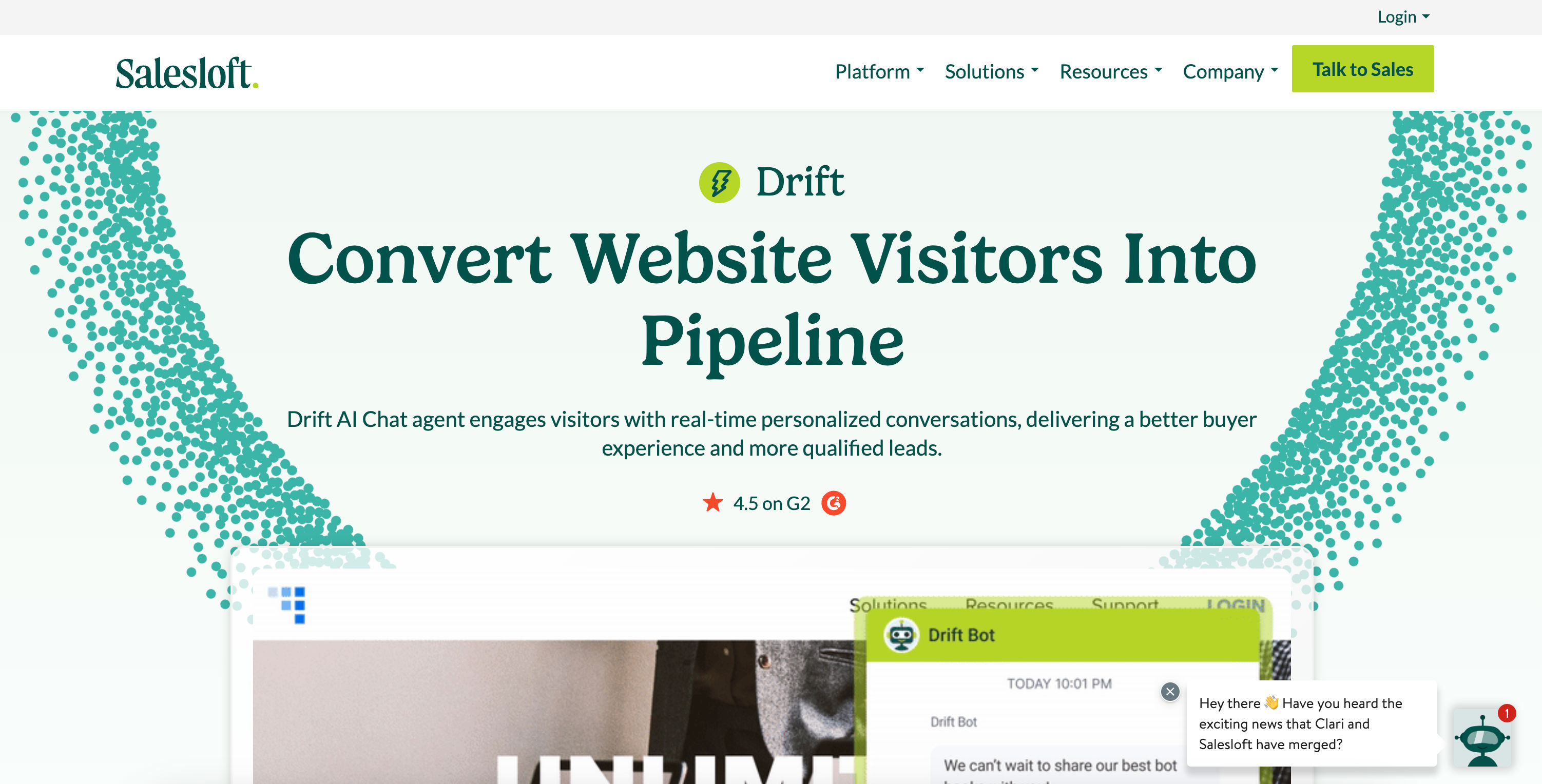 Drift product preview