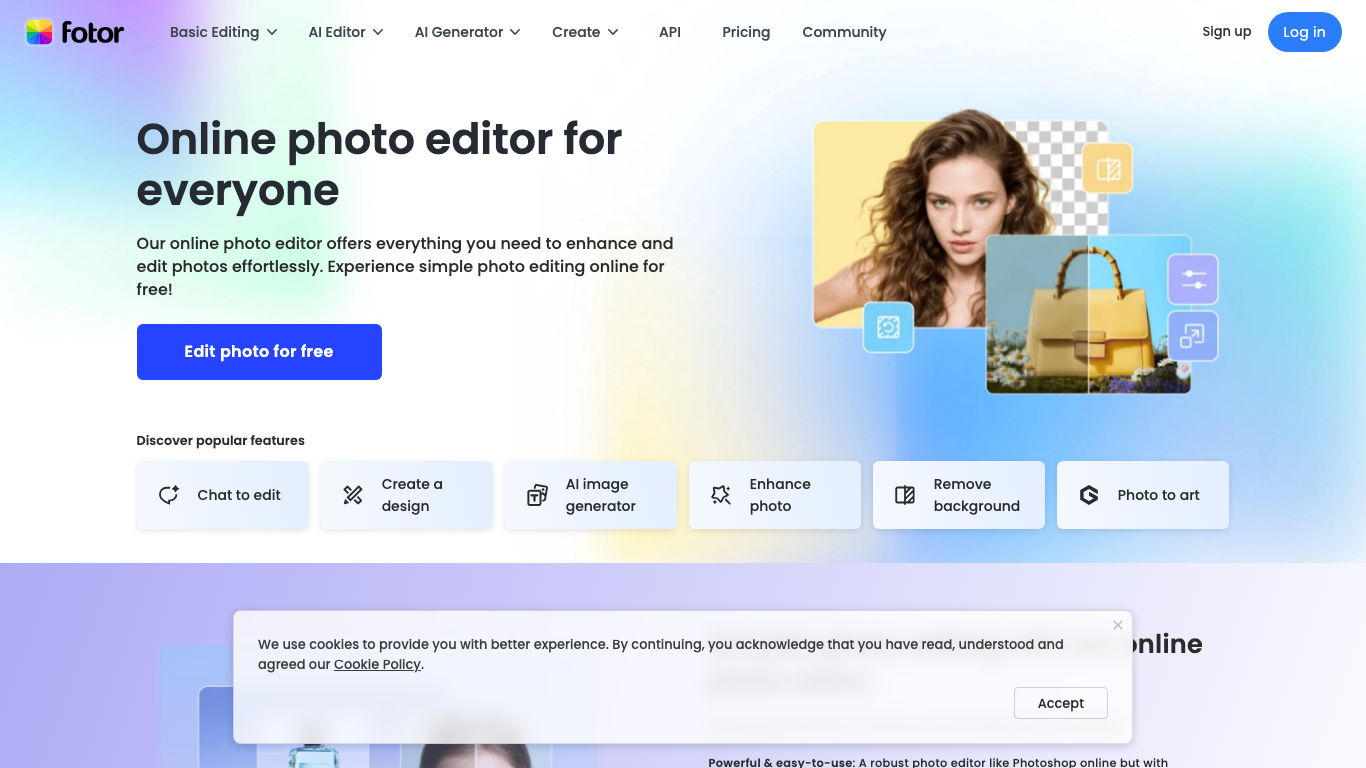 Fotor product preview