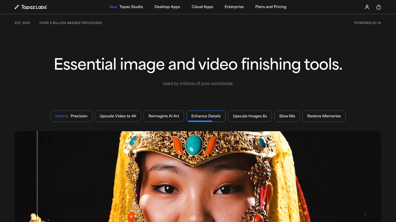 Topaz Labs product preview