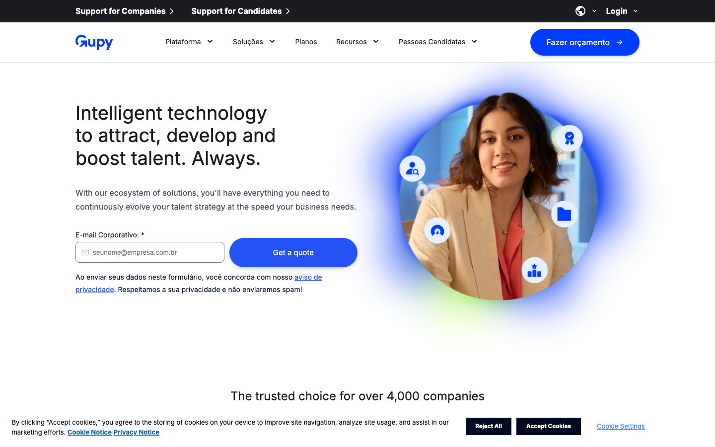 Gupy product preview