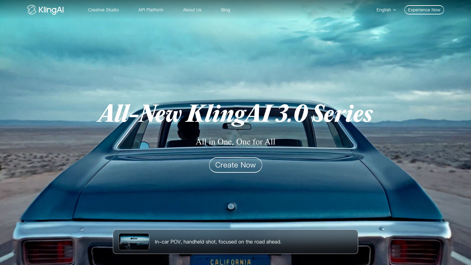 Kling AI product preview