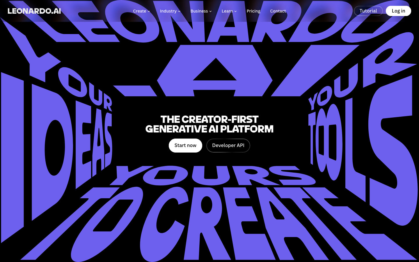 Leonardo AI product preview