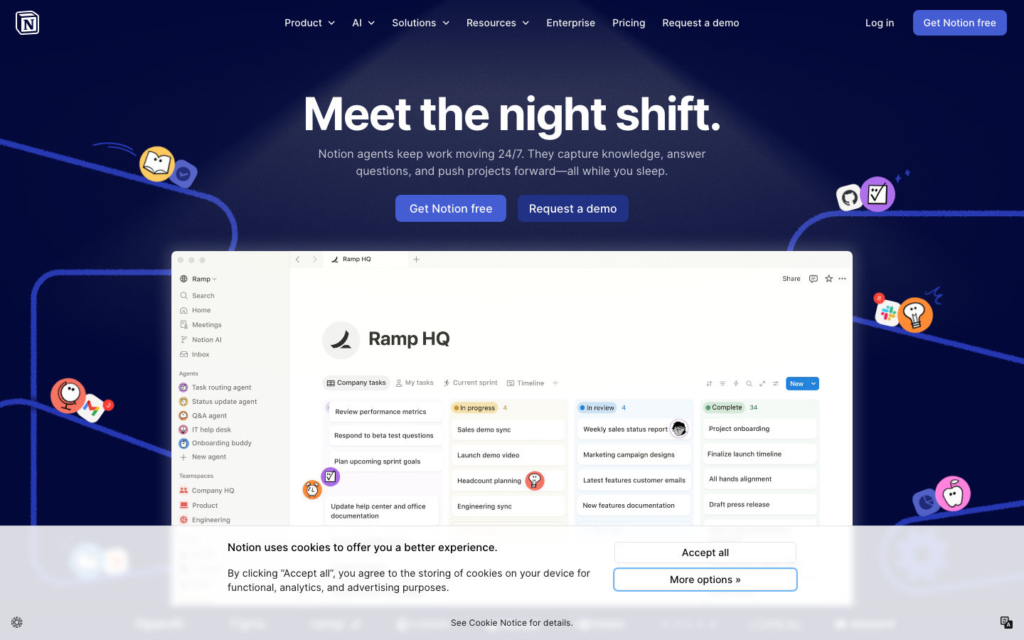 Notion AI product preview
