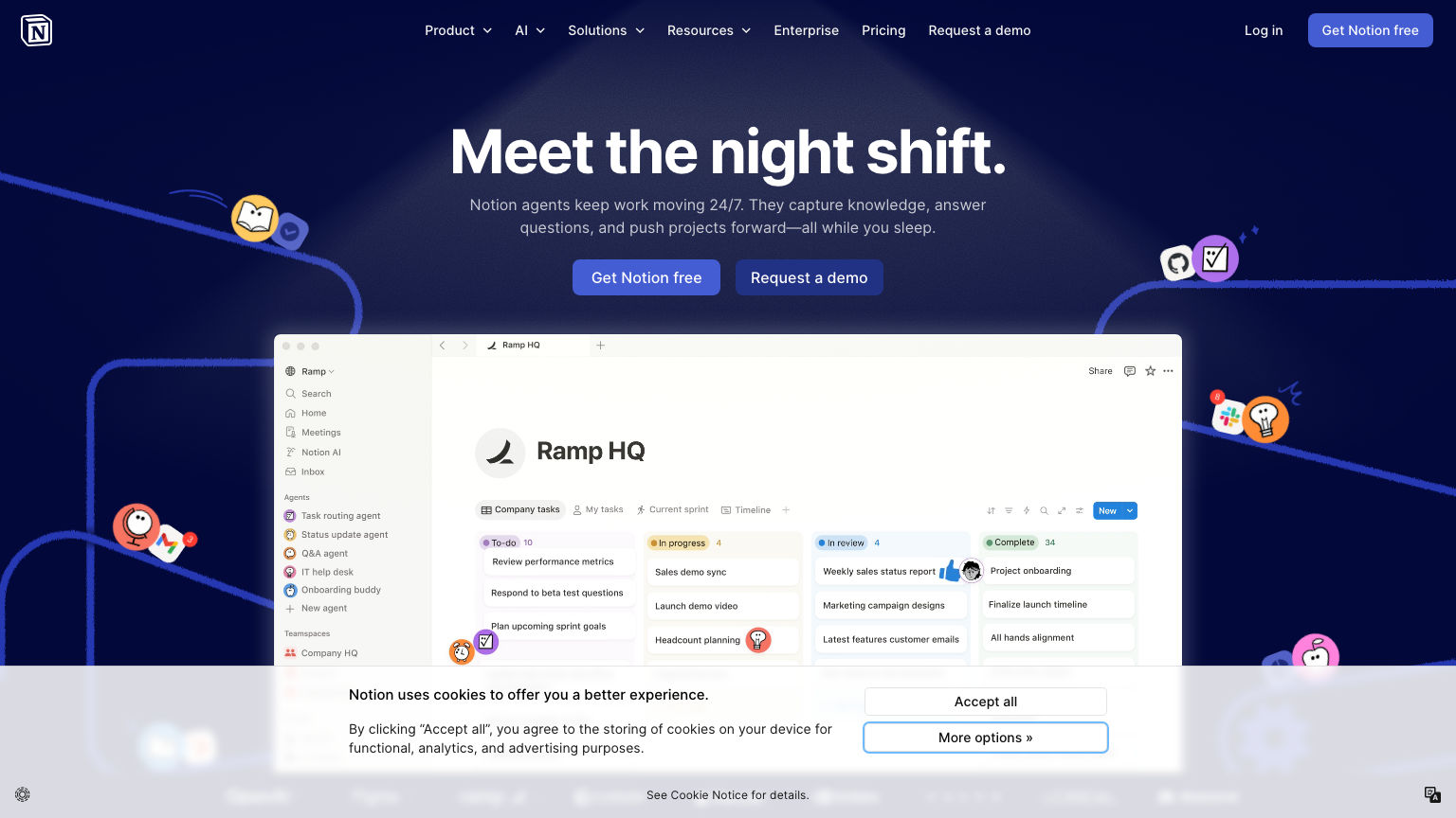 Notion AI product preview