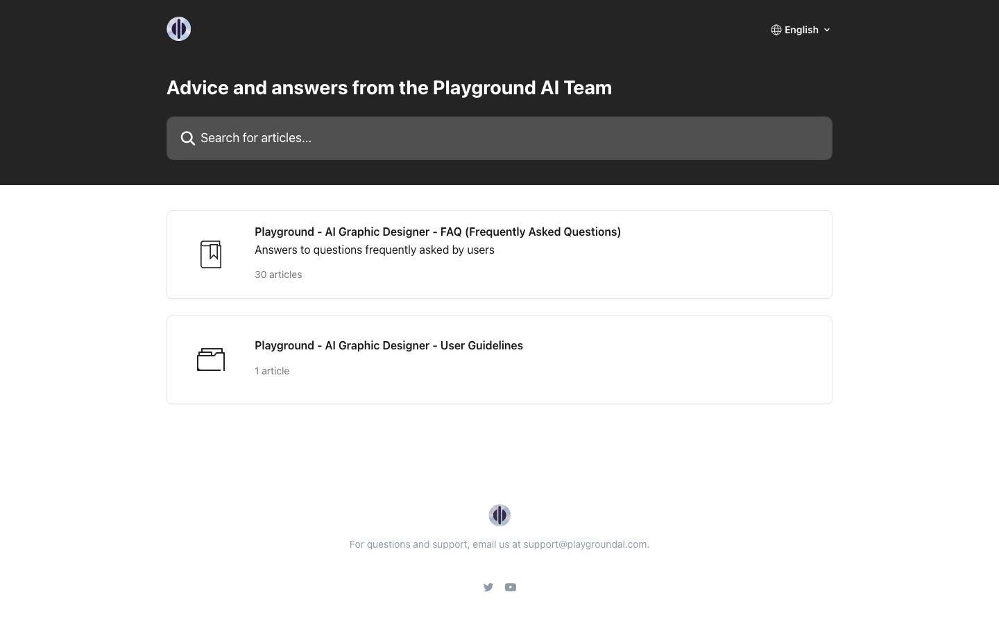 Playground AI product preview