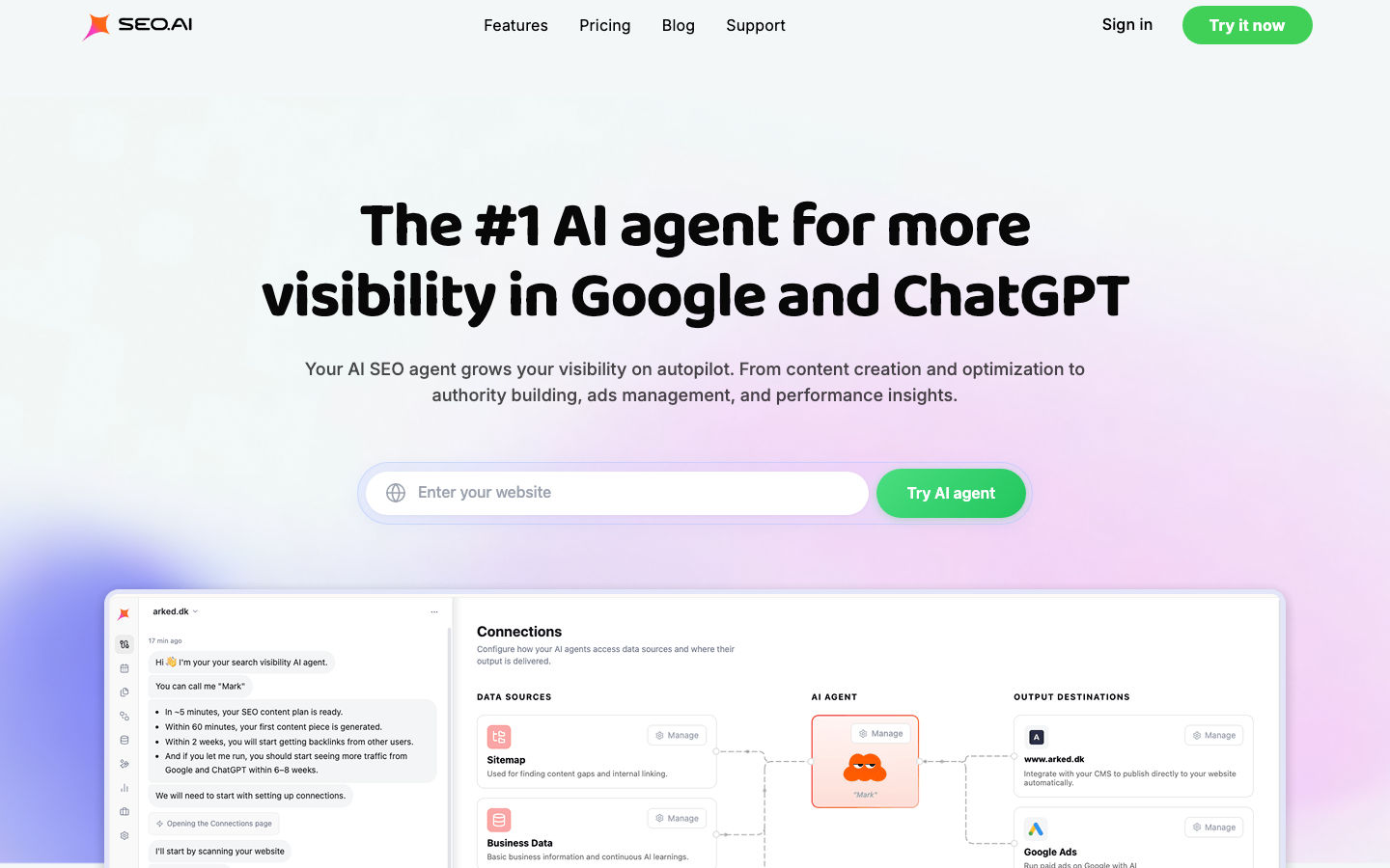 SEO.AI product preview