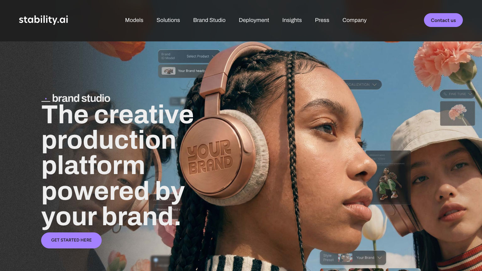 Stable Diffusion product preview