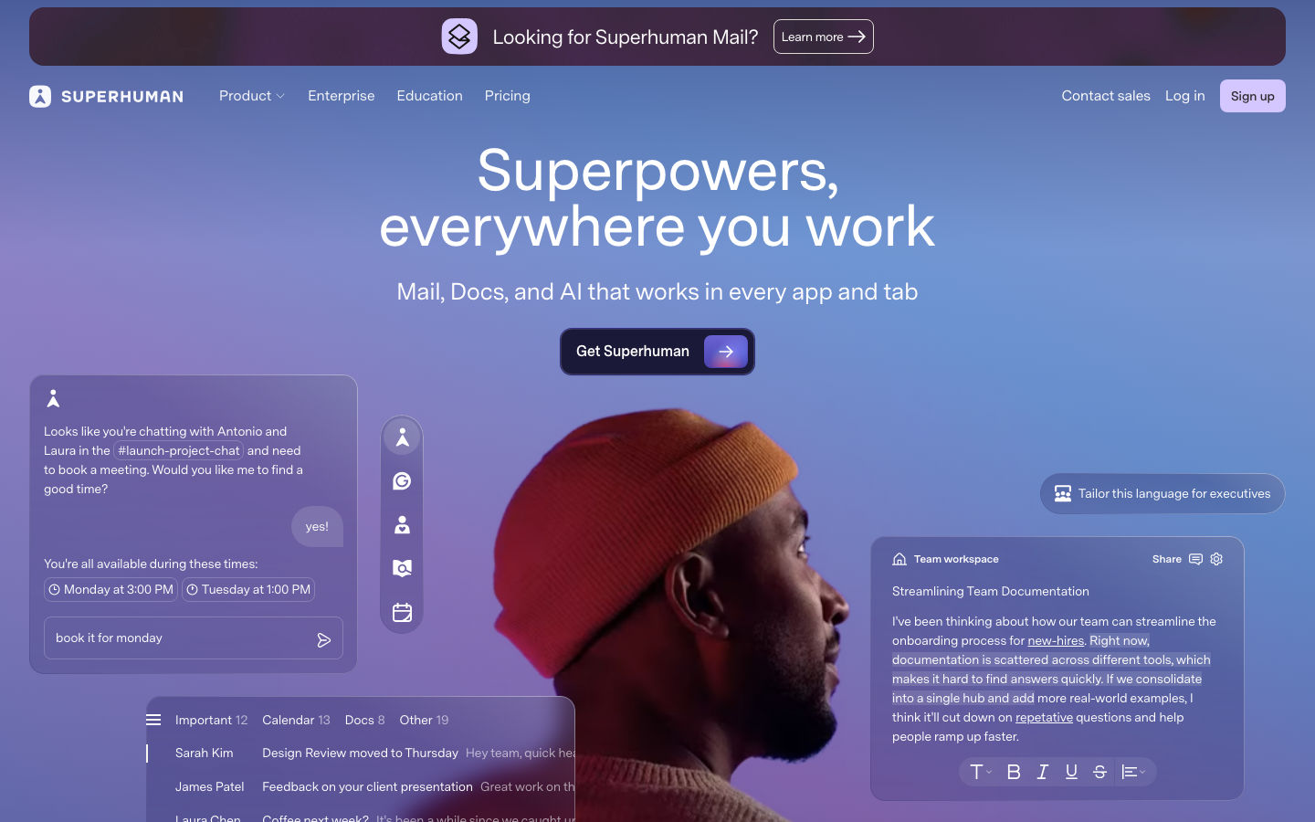 Superhuman product preview