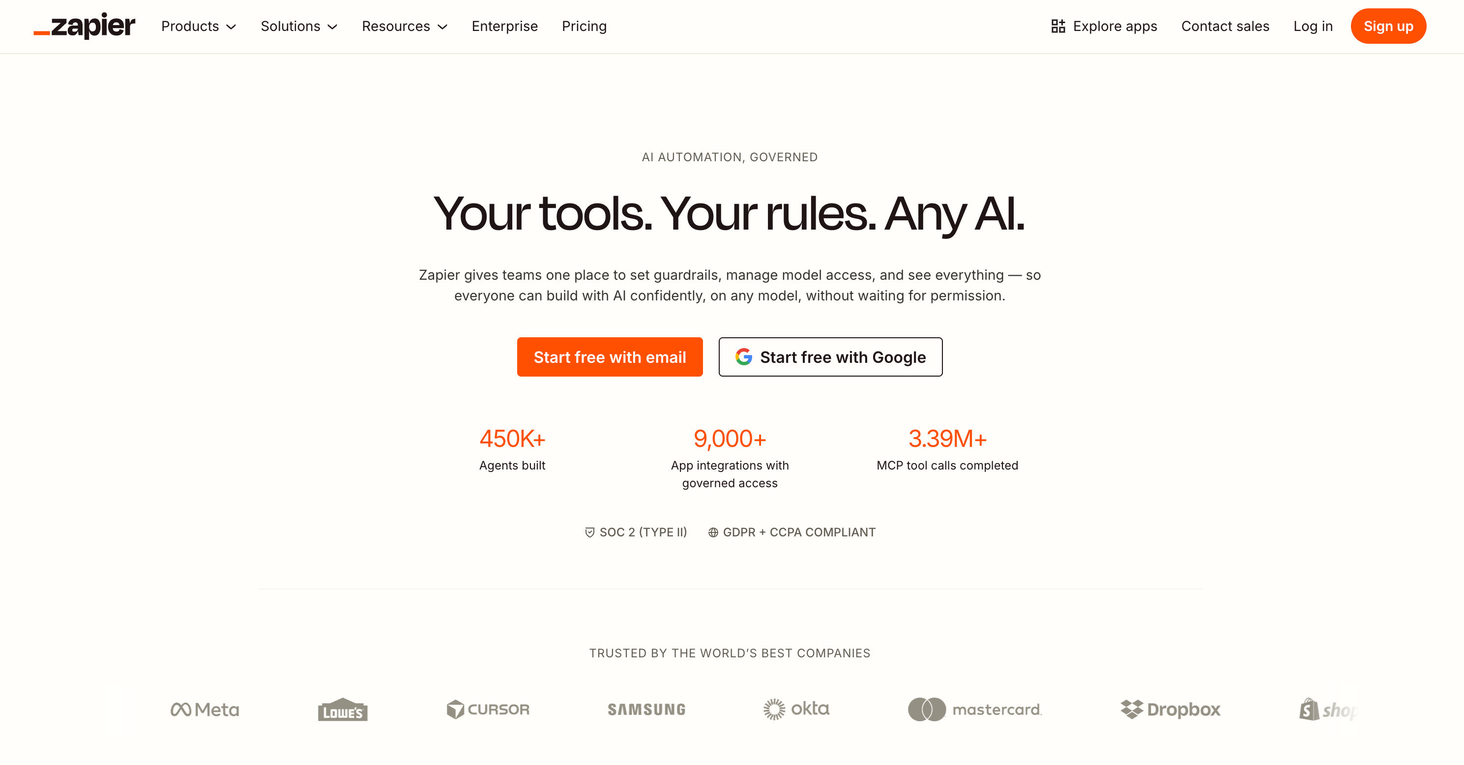 Zapier product preview