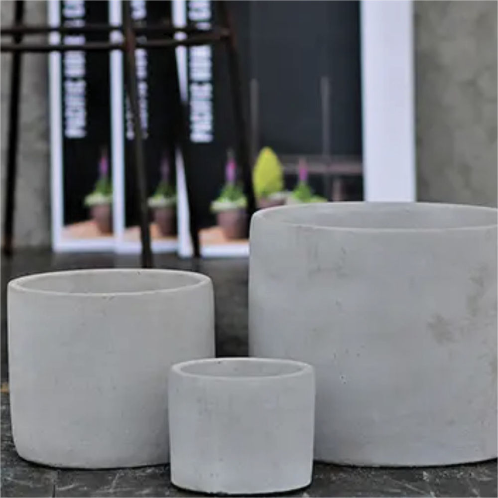Pac Home Concrete 4.5 in. Cylinder Indoor Planter at Moscow & Pullman  Building Supply | Indoor Pottery