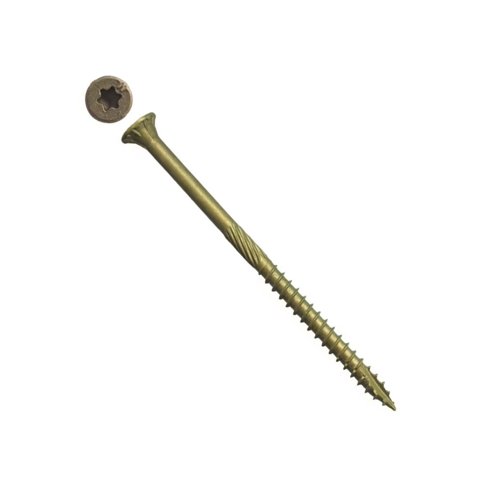 Big Timber #9 x 3 in. BTX Exterior Multi-Purpose Wood Star Drive