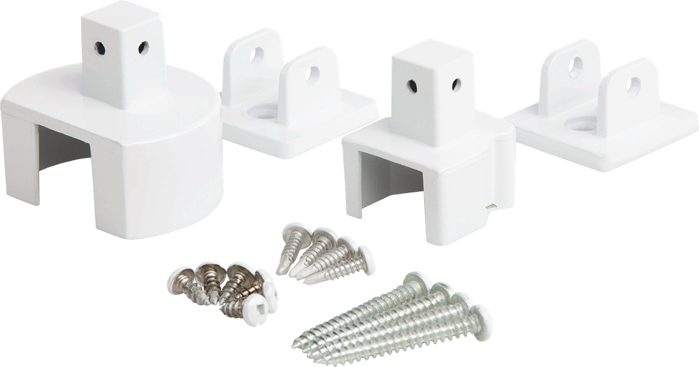 Swivel Bracket White for Stair and Deck Angles at Monaghan Lumber ...
