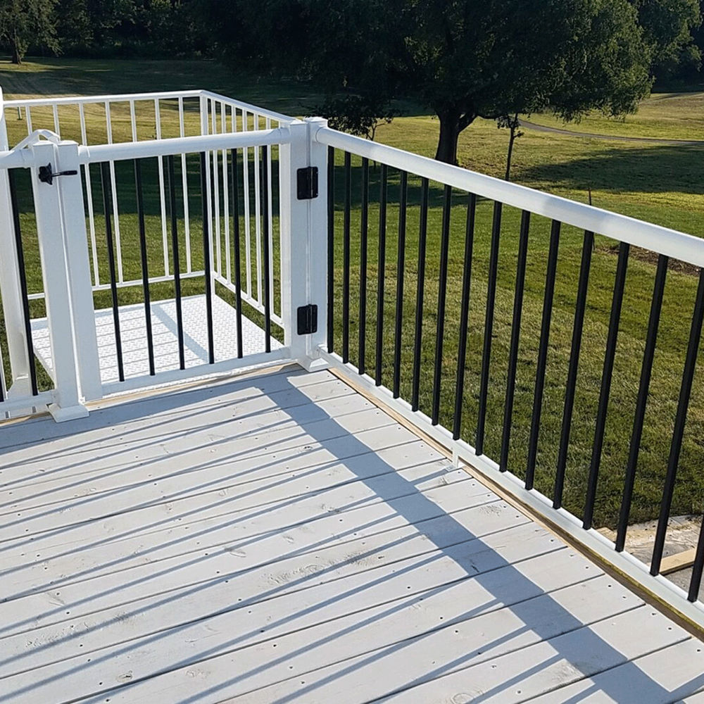 Century 10' Picket Rail - White at Monaghan Lumber | Century Railing