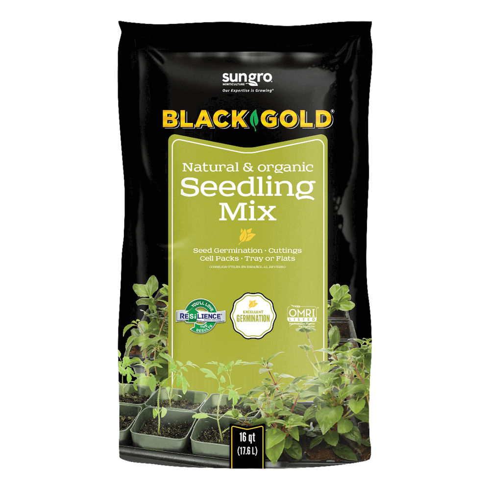 SunGro Horticulture Black Gold Seedling Mix - Thumbnail 2