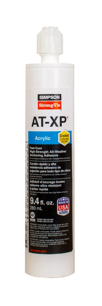 Simpson Strong-Tie AT-XP10 AT-XP® 9.4-oz. High-Strength Acrylic ...