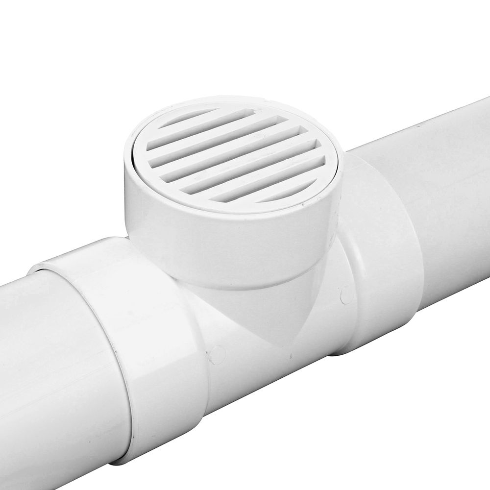 NDS 4P01 PVC S&D Tee 4-in (HUB x HUB x HUB) at Central Valley | Flex ...