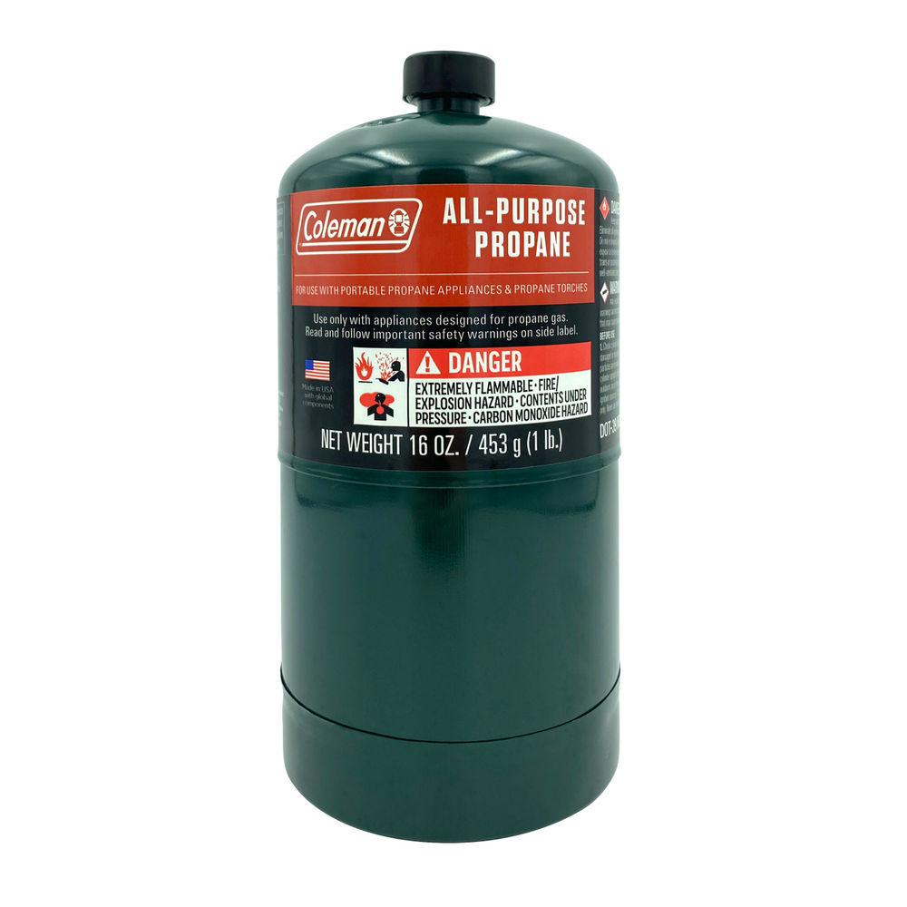 コールマン US プロパンシリンダー Coleman 16.4 oz. All-Purpose Propane Cylinder at Discount Builders
