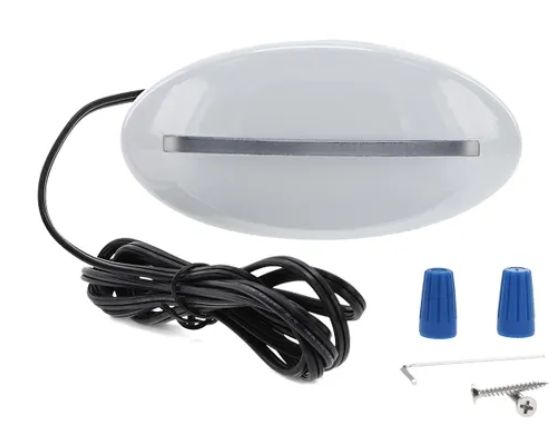 Timbertech White Riser LED Light at GR Mitchell, Inc | TimberTech Lighting