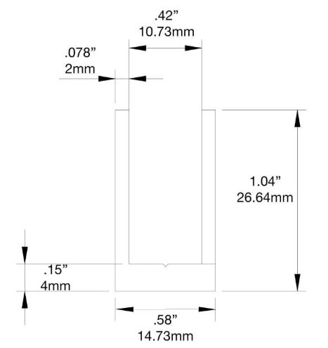 Wild Hog Rail Black Wire Track 8' at GR Mitchell, Inc | Wild Hog Railing