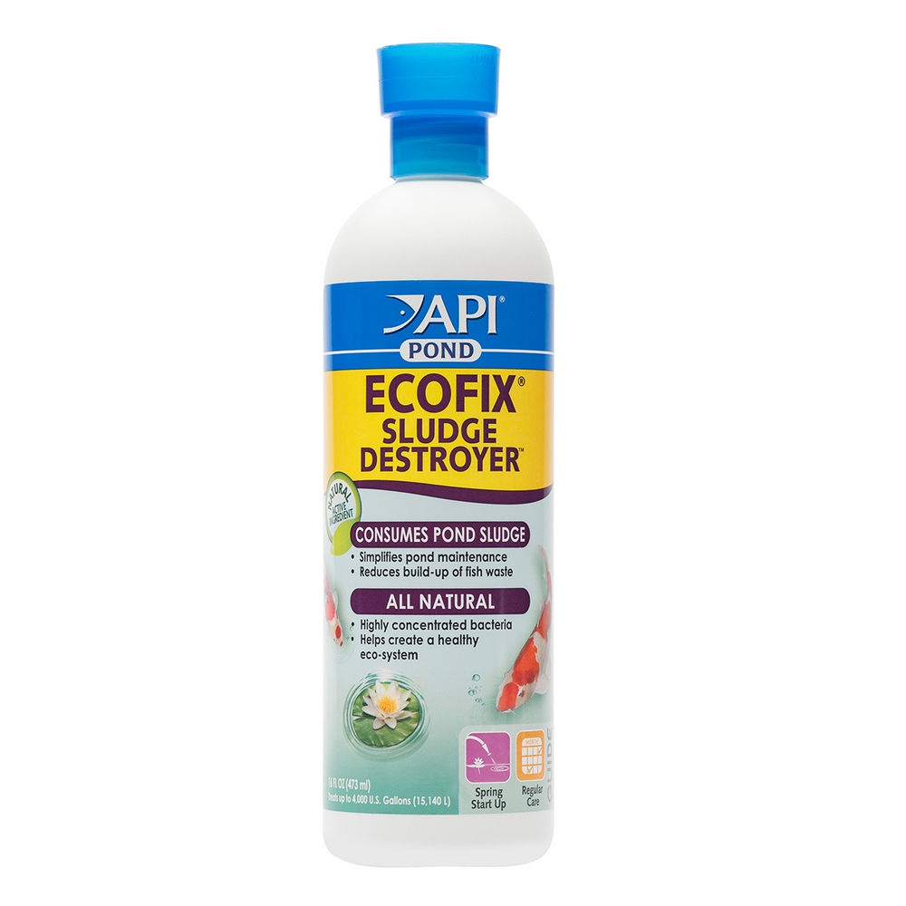 API Pond 147B Ecofix Sludge Destroyer Liquid Concentrate 16oz at ...