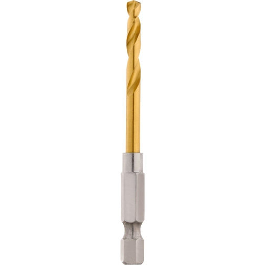Milwaukee SHOCKWAVE™ RED HELIX™ Titanium Hex Shank Drill Bit 11/64