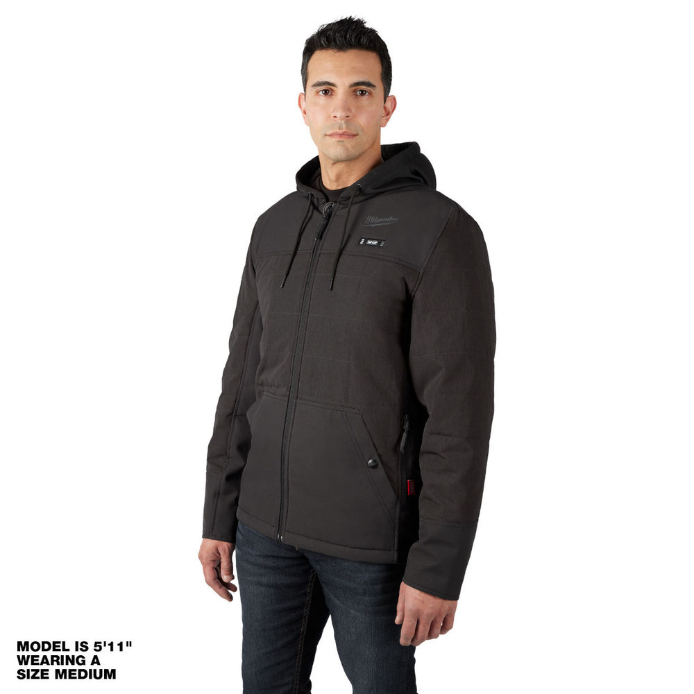 M12 Men's Black Large Axis Heated Jacket Kit at S.W. Collins Co