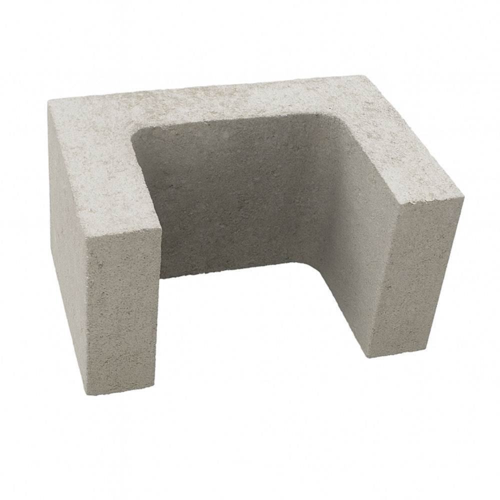 2 Piece Lightweight Chimney Block - 8