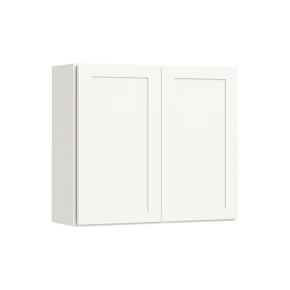 View of White Shaker Wall Cabinet 36