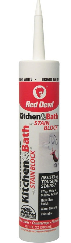 Stain Block Sealant Caulk - White -10.1oz. Cartridge at Dufrene ...