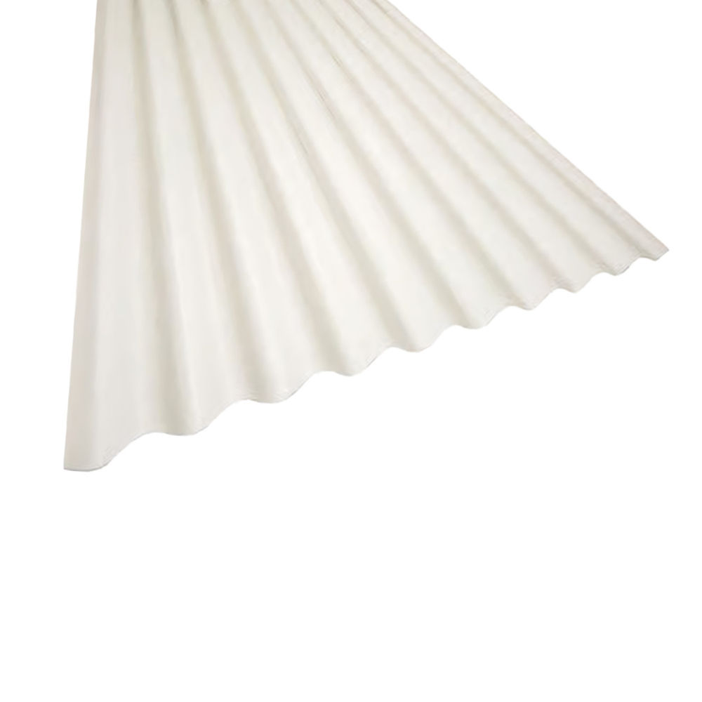 Corrugated 6 oz. Fiberglass Panel 12 ft. White at Discount