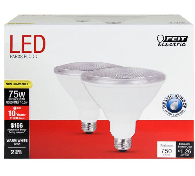LED Light Bulb- Flood/Spotlight - 75 W -2 Pack at Dufrene Building ...