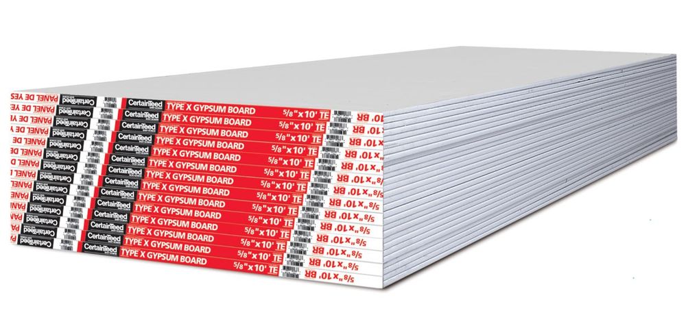 DRYWALL 5/8 4 x 10 Firecode Type X at CBM Construction Building ...