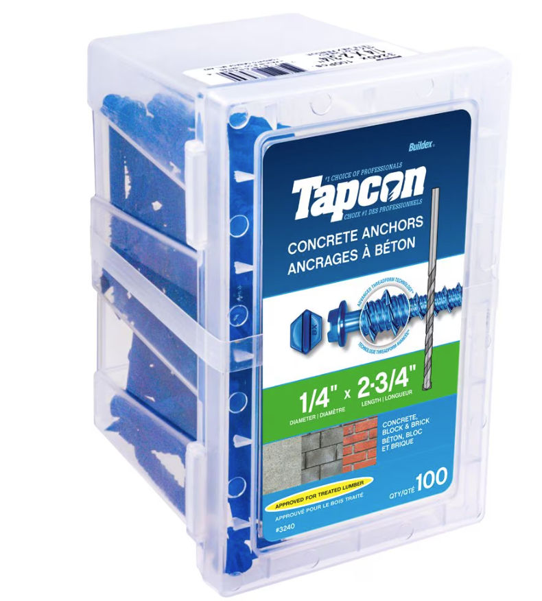 Tapcon 1/4
