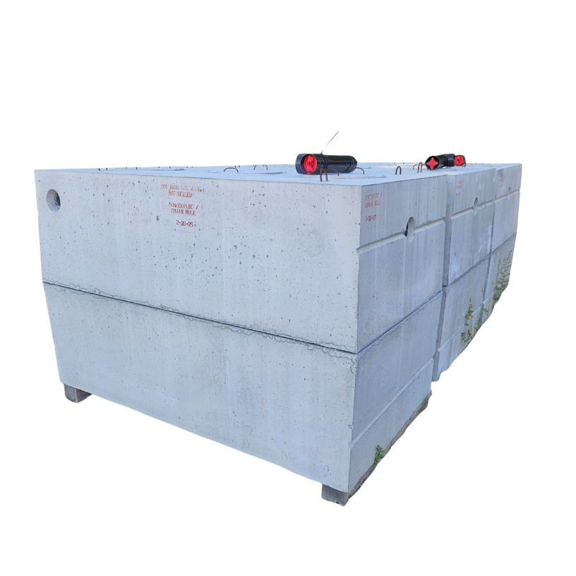 Septic Tank - 1000 Gallon - Regular 2 Piece - Includes PL-68 Filter ...