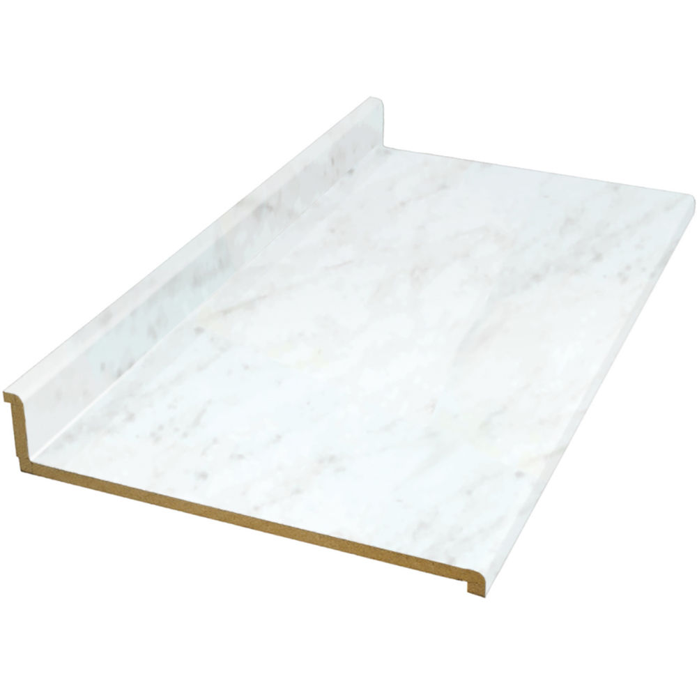 VT Dimensions White Carrara Straight ...