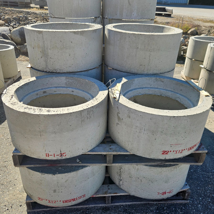Concrete Round Inspection Riser - 22