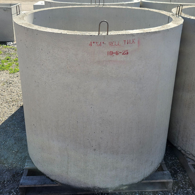 Concrete Well Tile - 4' x 4' ID - 54