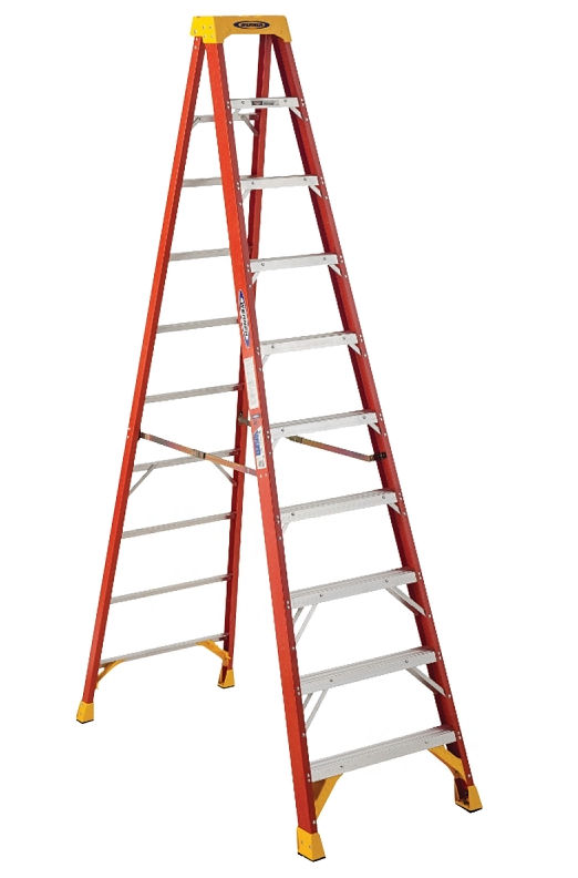 10ft - 300lbs - Fiberglass Ladder at Dufrene Building Materials | Step ...