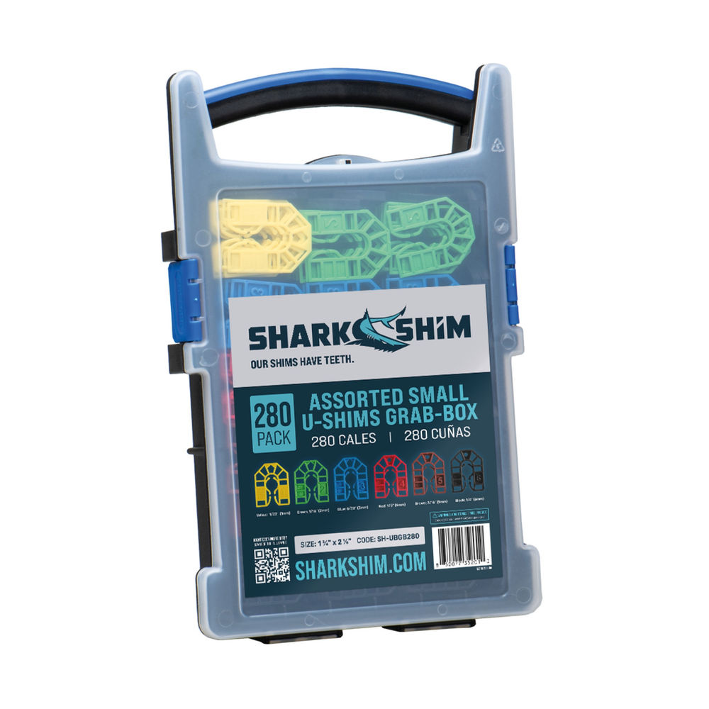 Broadfix 1.7 in. W X 2.17 in. L Plastic Small U Shims 280 pk at ...