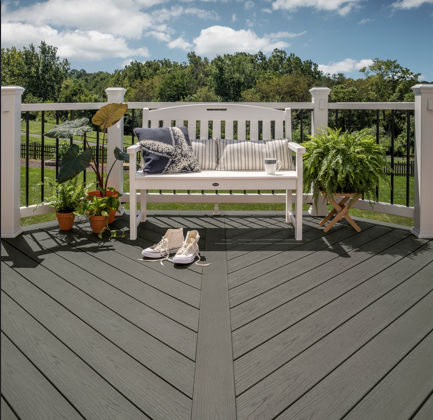 Enhance Tide Pool 20' Square Edge at GR Mitchell, Inc | Composite Decking