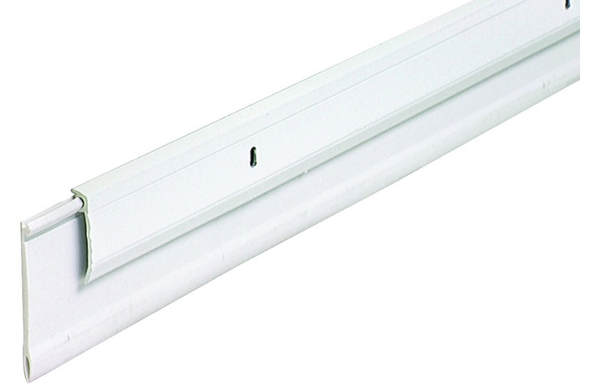 36" x 1/4" White Aluminum Flange Door Sweep at Dufrene Building ...