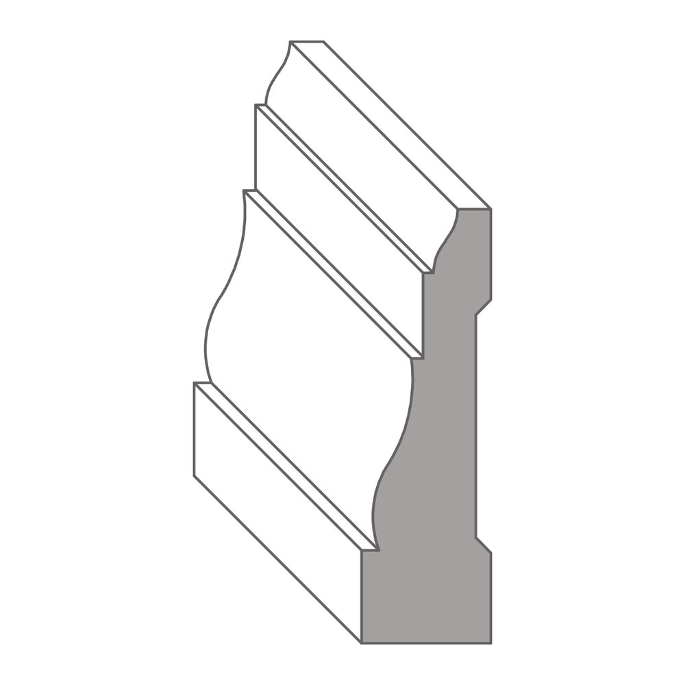 Wm 366 11/16 x 2 1/4 PFJ Colonial Casing at S & L Lumber | Primed F/J ...