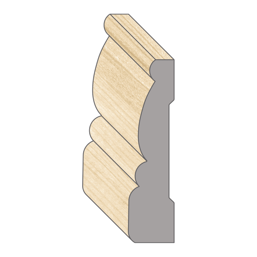 Dm 338 3/4 x 3 Poplar Wib Casing 16' at S & L Lumber | Poplar - Casing