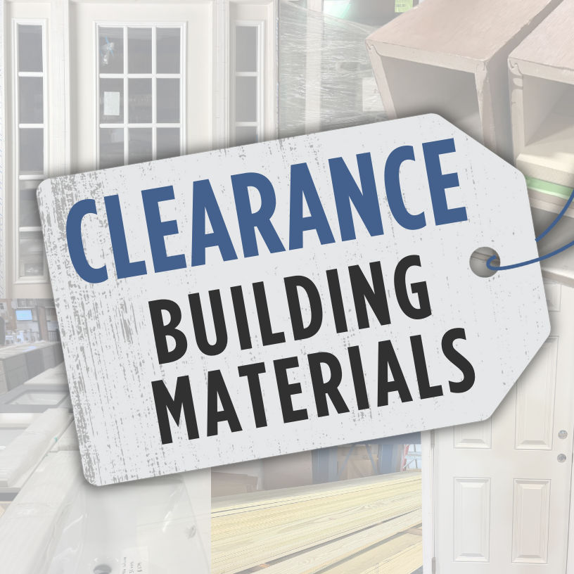 Clearance Building Materials | Discounts & Closeouts