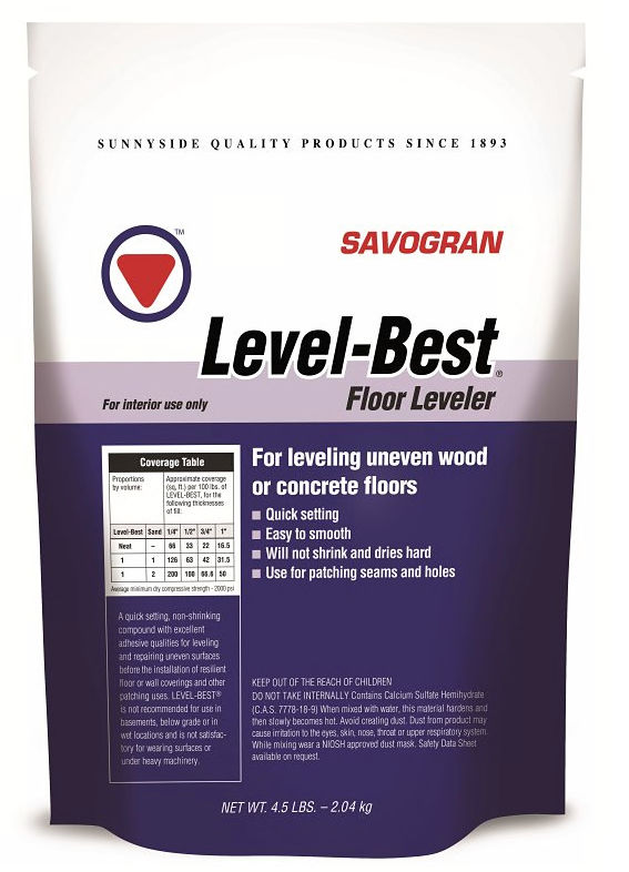 Floor Leveler - Off-White - 4.5 lb at Dufrene Building Materials ...