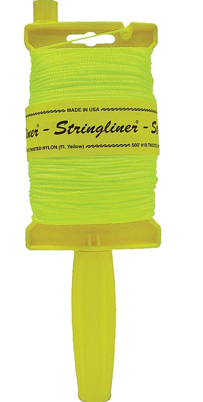 Line Reel - Fluorescent Yellow Line at Dufrene Building Materials ...