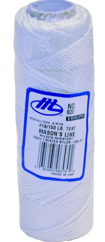 Mason Line - 285ft -White Line at Dufrene Building Materials | Builder ...