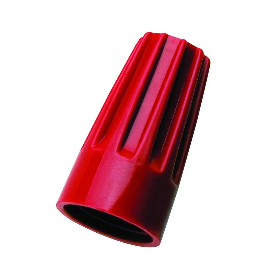 Ideal Electrical Wire Connector C6 Wire-Nut 18-10 AWG 600V CSA/UL - Red ...