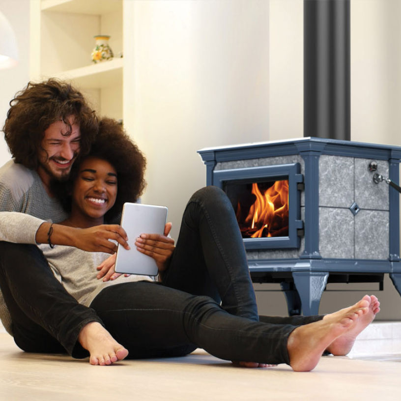 Hearthstone Castleton 8031 TruHybrid Wood Stove (1,500 sq. ft