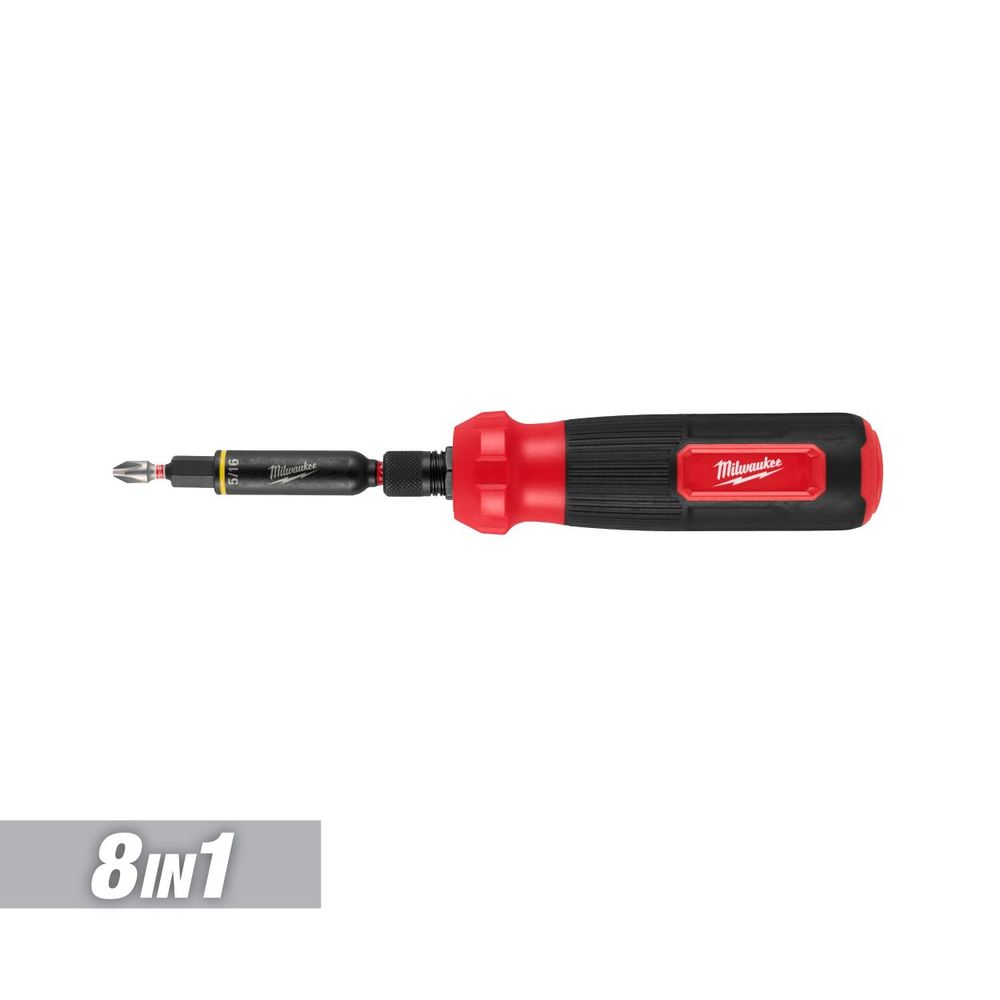 8-IN-1 Multi-Bit & Nut Driver Screwdriver at S.W. Collins Co. | Screw ...